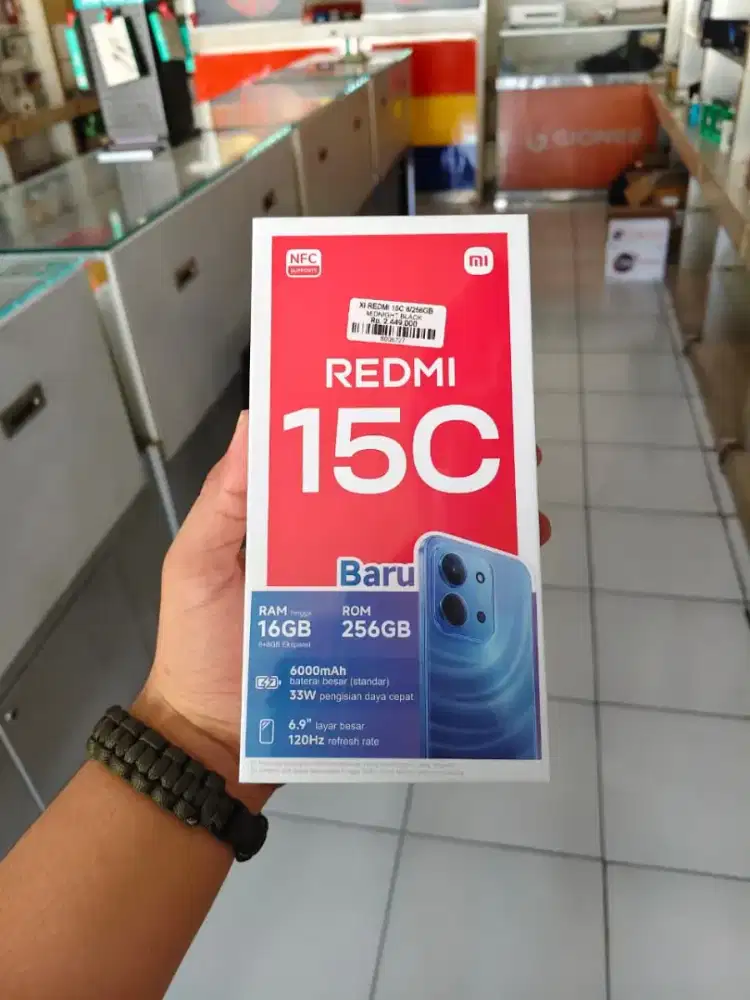 REDMI 15C 8+8/256GB