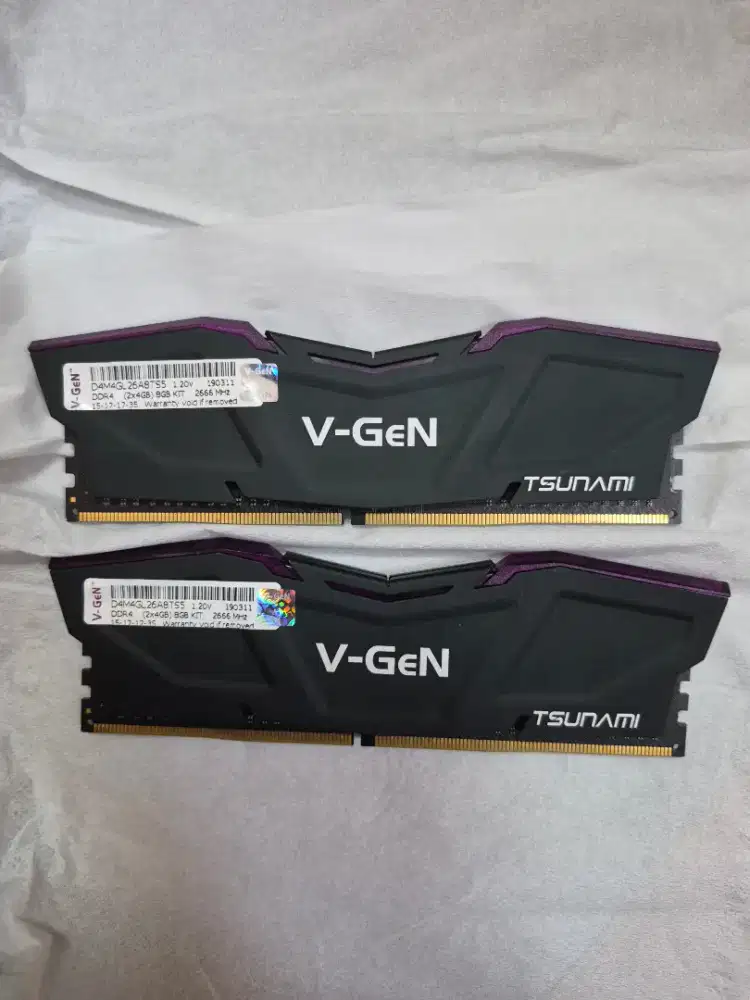 RAM PC V-Gen Tsunami 8 GB Kit (4GB x 2)