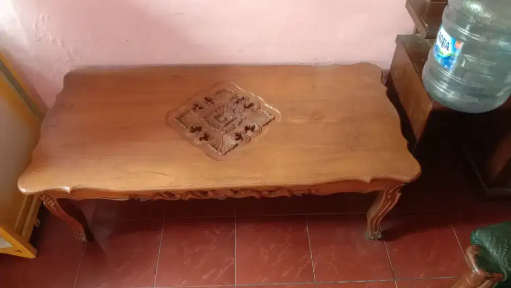 Preloved, meja,meja tamu,meja makan,meja ukir