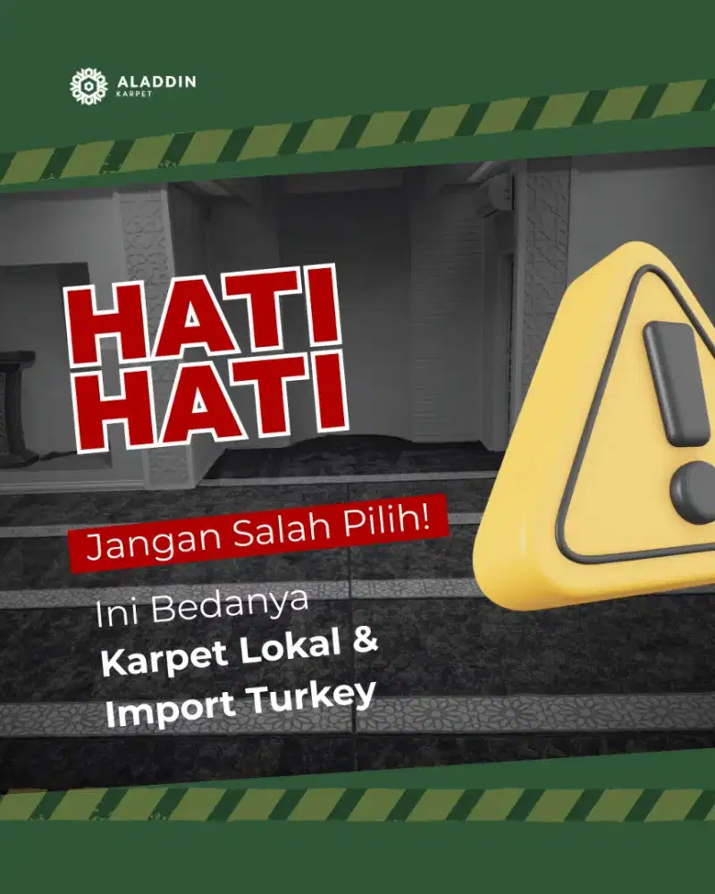 Karpet Masjid Lokal / Import Ready Semua
