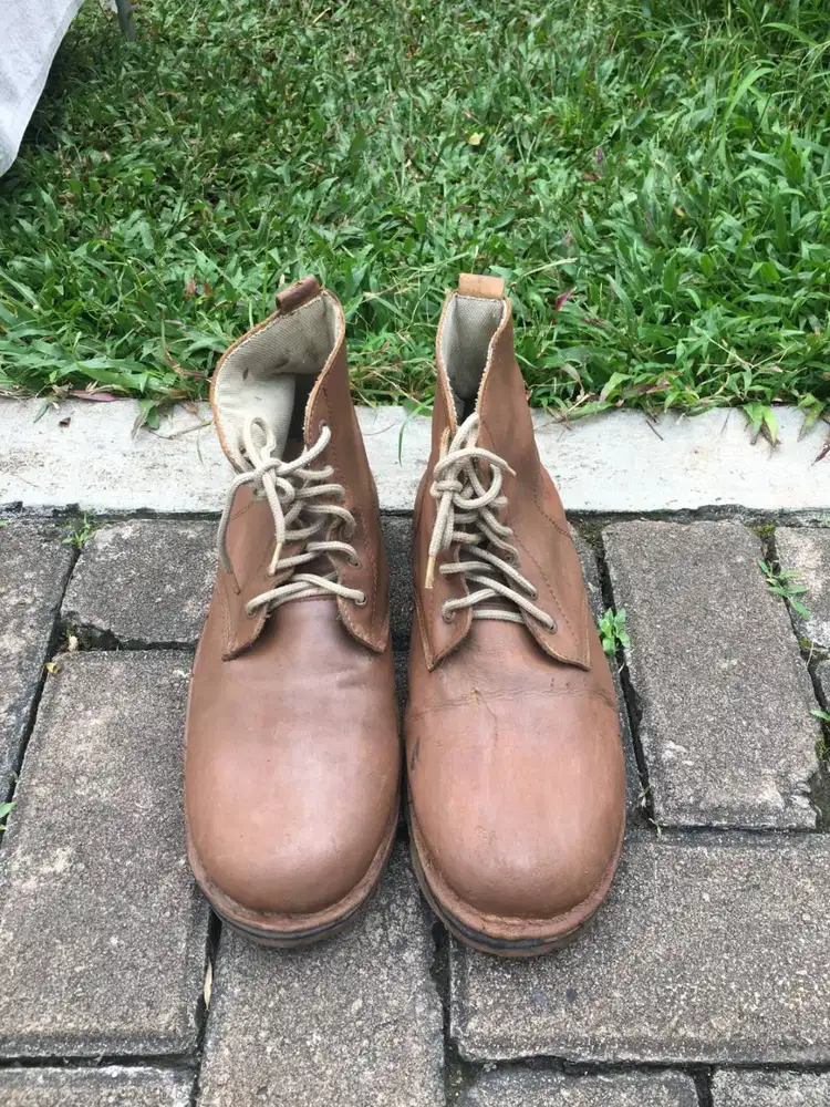 Sepatu kulit second original Boots Levis