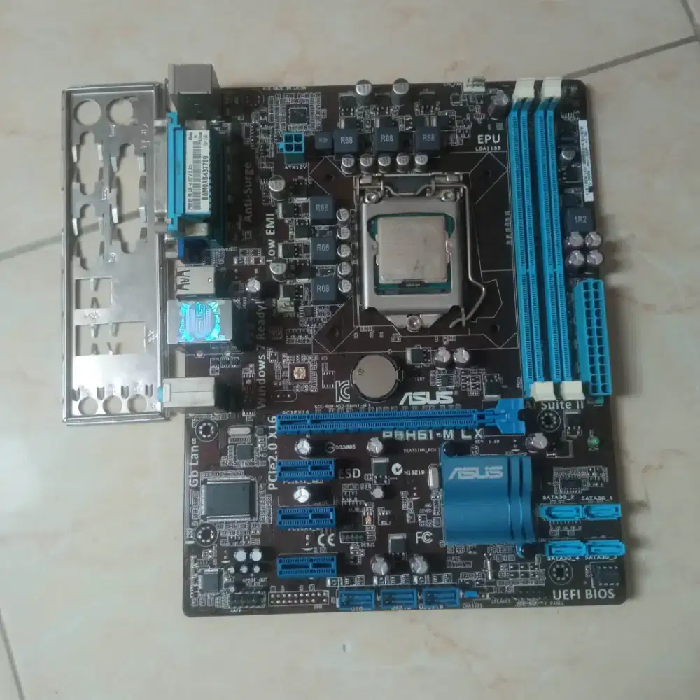 Intel Core i5-3570 + ASUS H61