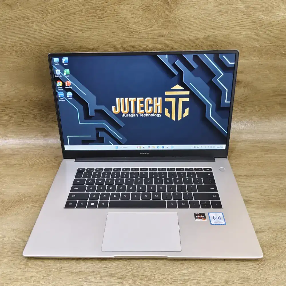 Laptop Huawei Matebook D15 Slim RYZEN 7 RAM 8GB Bonus Mouse Baru Siap