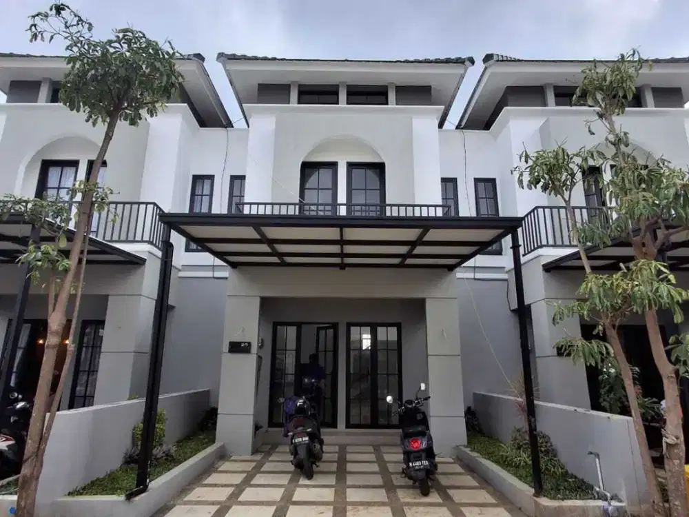 RUMAH 2 LANTAI MODERN MINIMALIS FREE PAJAK ALL IN