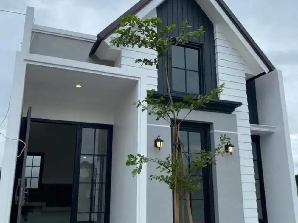 RUMAH MODERN KLASIK FREE SMART DOOR LOCK DI MALANG