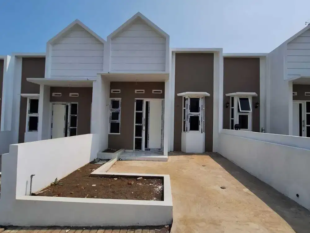 RUMAH MODERN 1 LANTAI KONSEP MINIMALIS DEKAT EXIT TOL PAKIS