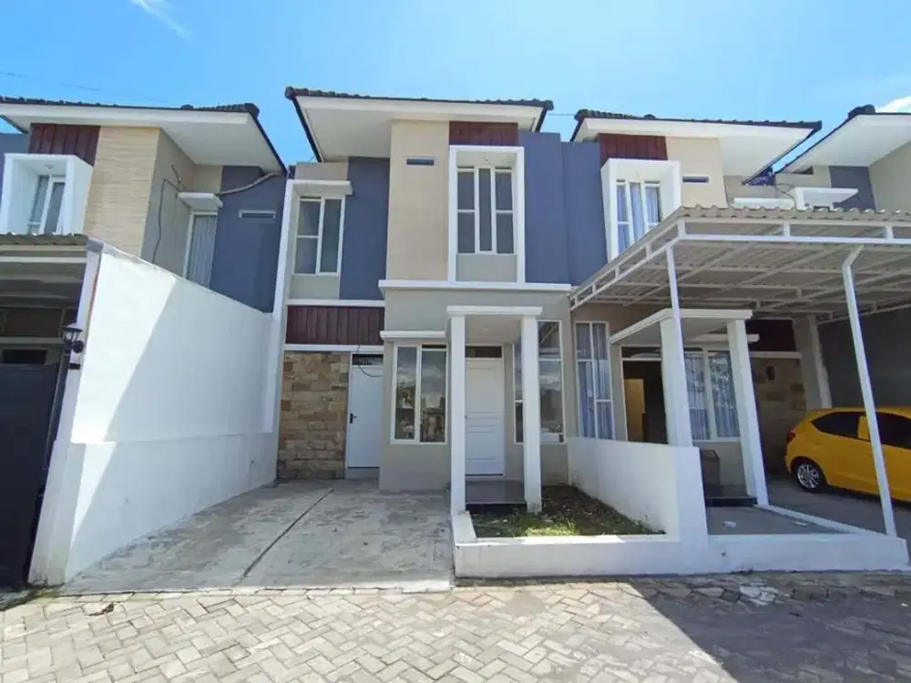 RUMAH 2 LANTAI MODERN MINIMALIS LOKASI SUKUN KLAYATAN