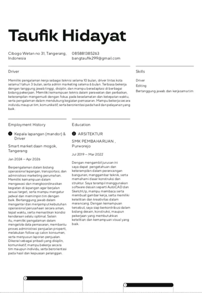 Mencari lowongan perkerjaan