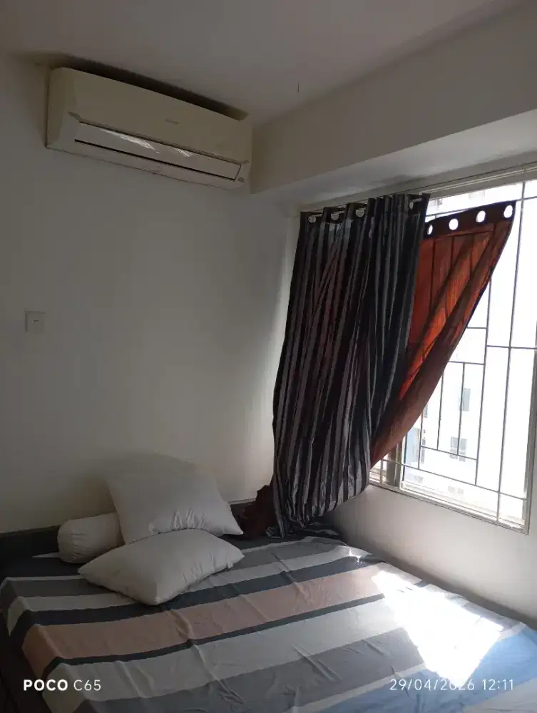 DISEWAKAN UNIT APARTMENT BASSURA 1 KAMAR FURNIS LANTAI RENDAH