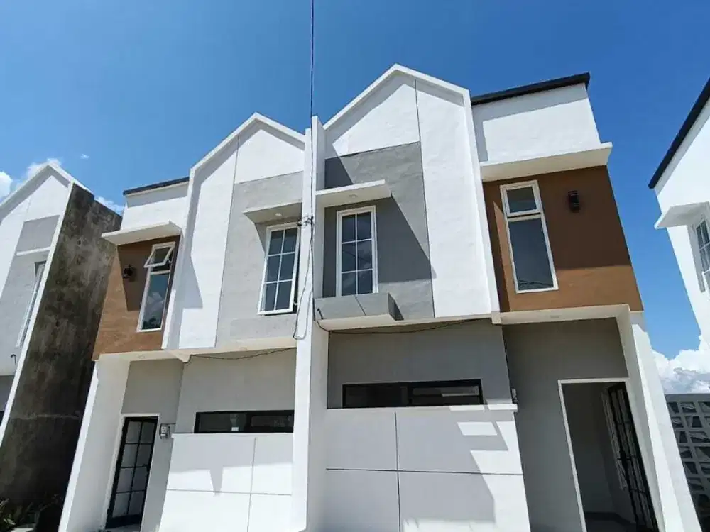 RUMAH 2 LANTAI MODERN MINIMALIS SAMPING TOL MALANG
