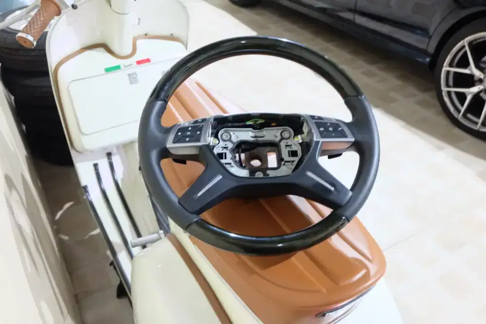 Jual Murah Part w204 c200 FL Steer wood,Headlamp kanan,Tabung knalpot,