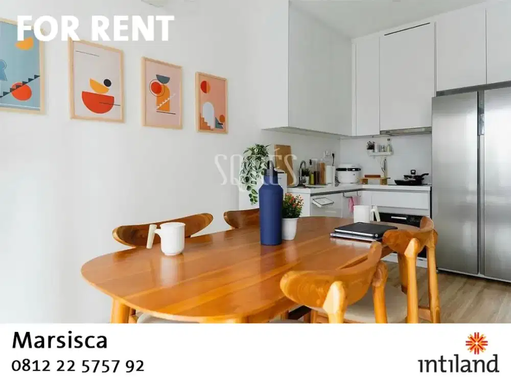 For RENT SQ Res Apartment - Fully Furnished - 1BR + Study - BRAND NEW