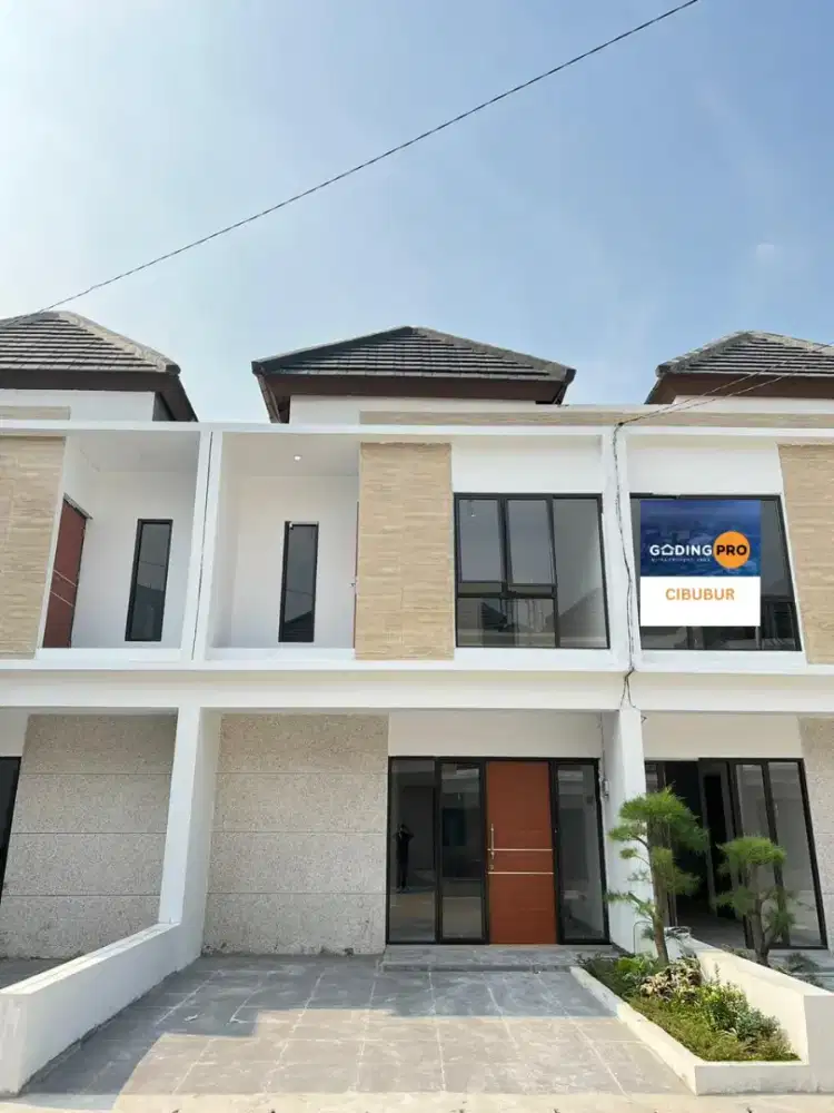 Dijual Rumah Baru Cibubur Dekat LRT Harjamukti Siap Huni