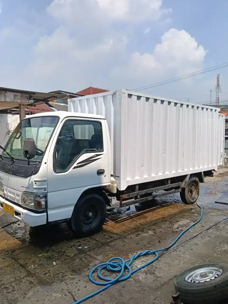 Isuzu elf nkr55 ps100 LWB engkel Long box 2017