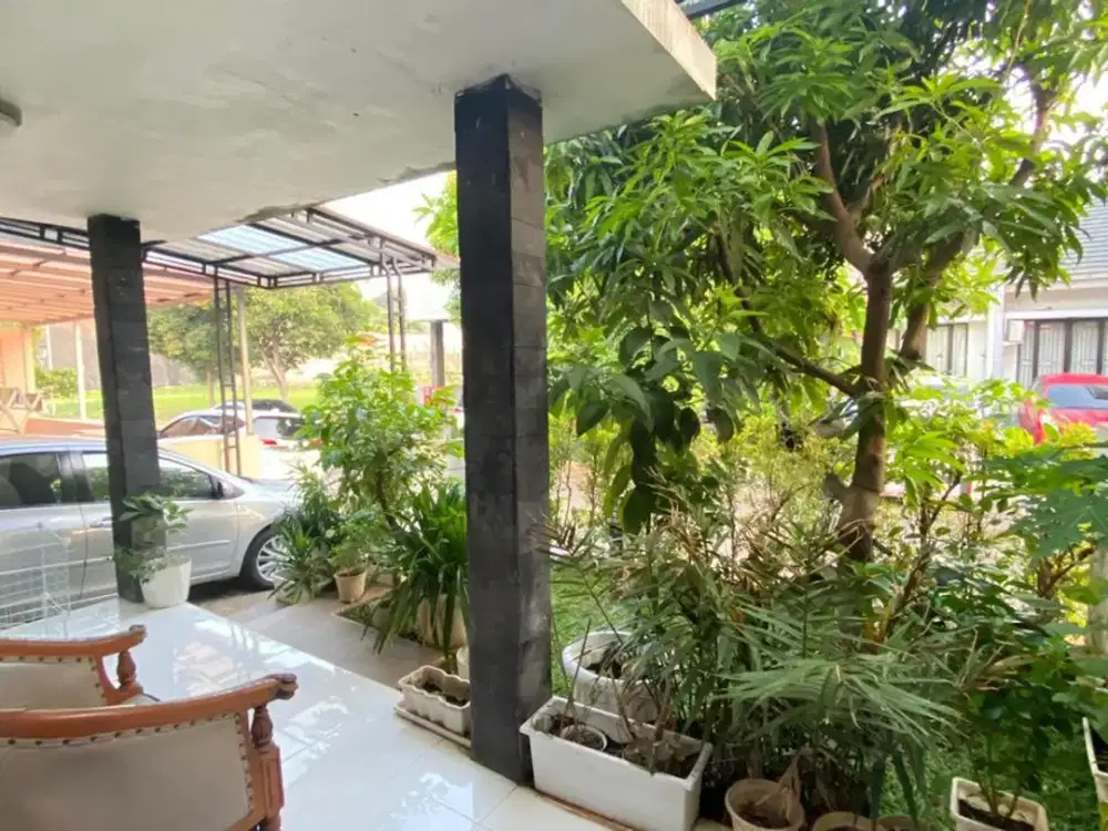 Rumah SHM 3 Kamar Semi Furnnished Siap Huni di Graha Raya Tangsel