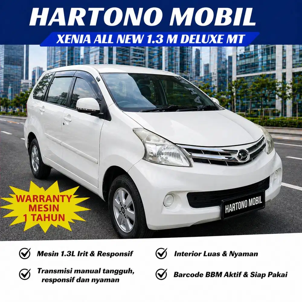 XENIA ALL NEW 1.3 M DELUXE MT