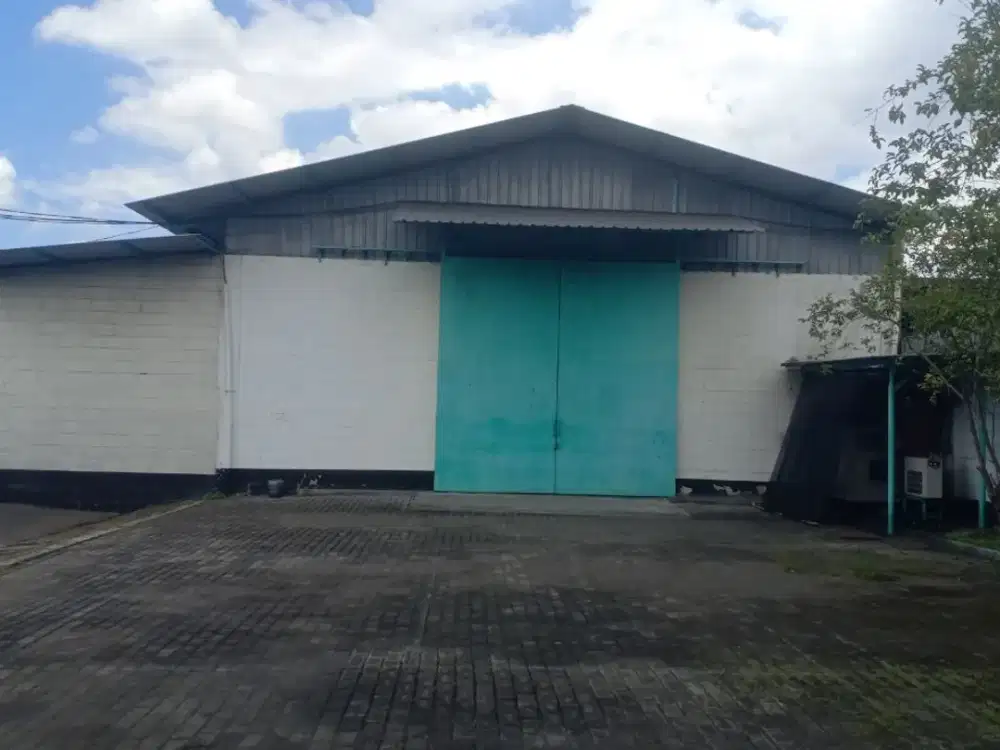 Sewa Gudang Wonoayu Sidoarjo – LB 1.085 m², Listrik 20 KVA, Pinggir Jalan Raya