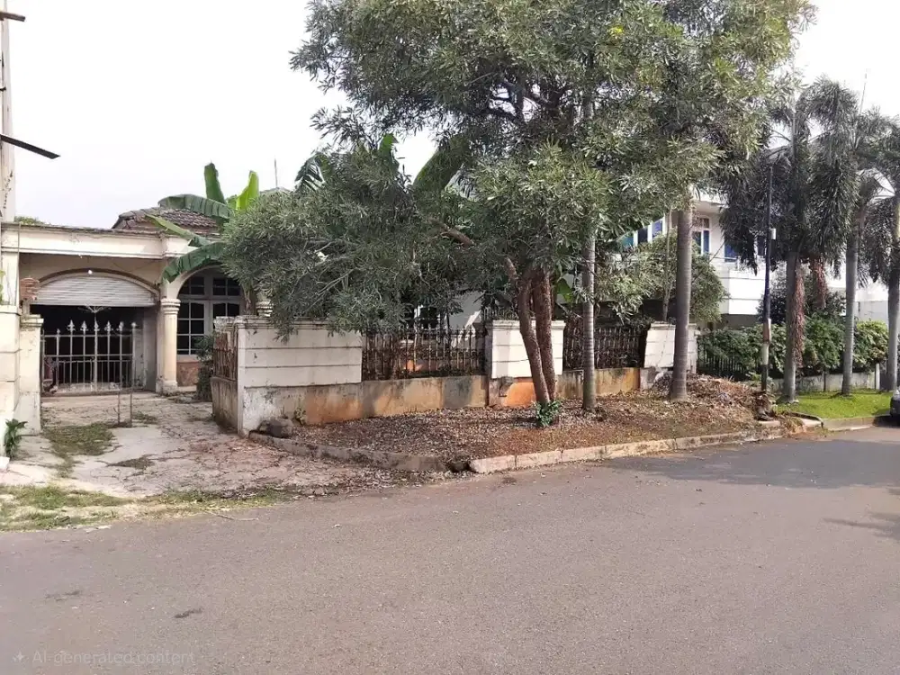 Rumah Hitung Tanah Legalitas SHM Lokasi Strategis di Pondok Indah Jaksel