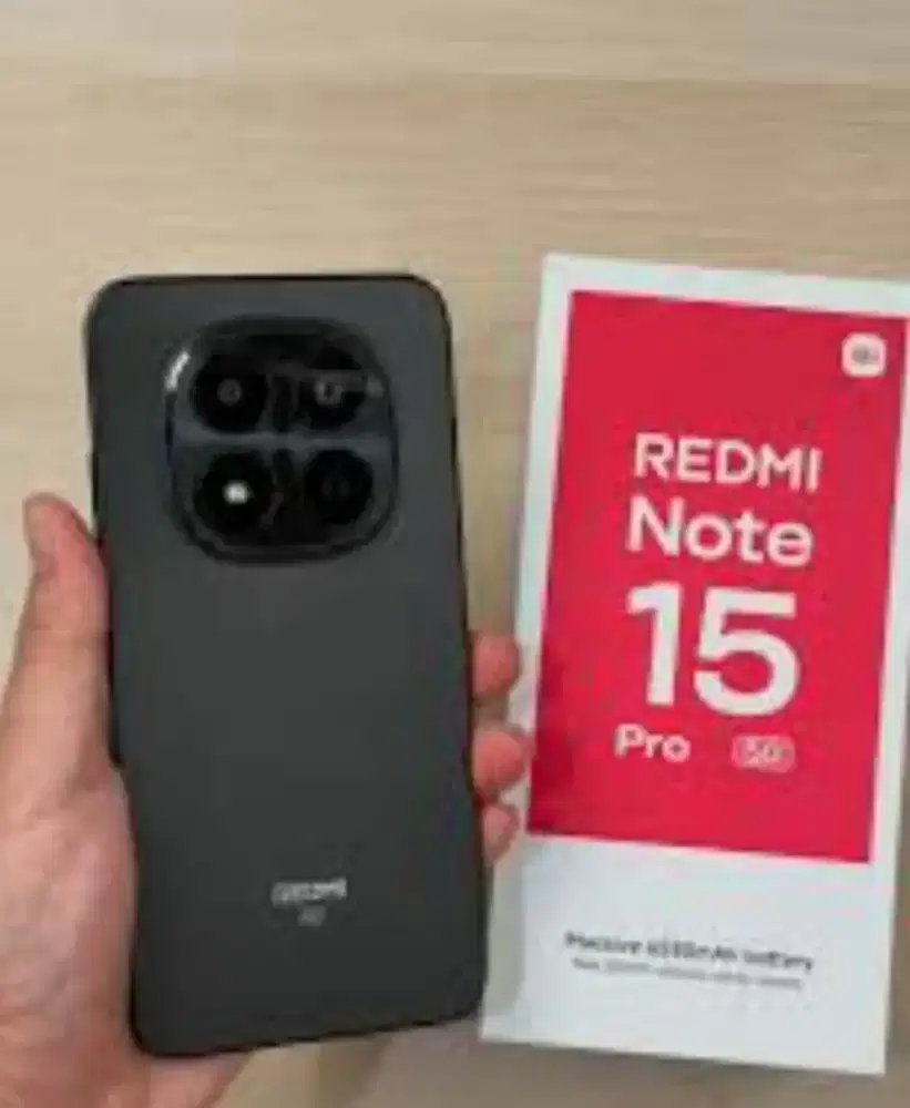 Jual redmi note 15 pro 5g full set