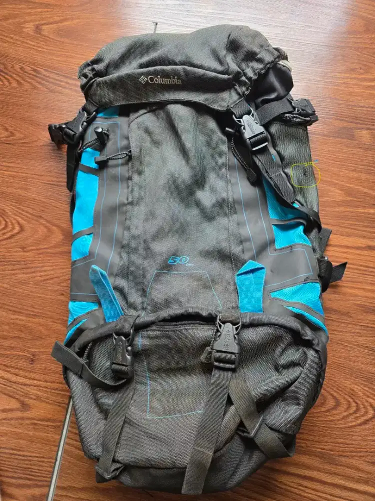 Harga Nett Bekas carrier 50 L original columbia berusia 10 thn