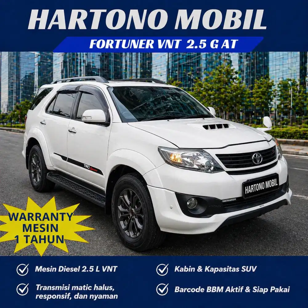 FORTUNER VNT  2.5 G AT