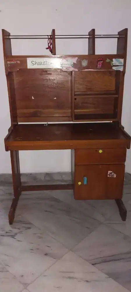 MEJA TULIS ANAK JATI