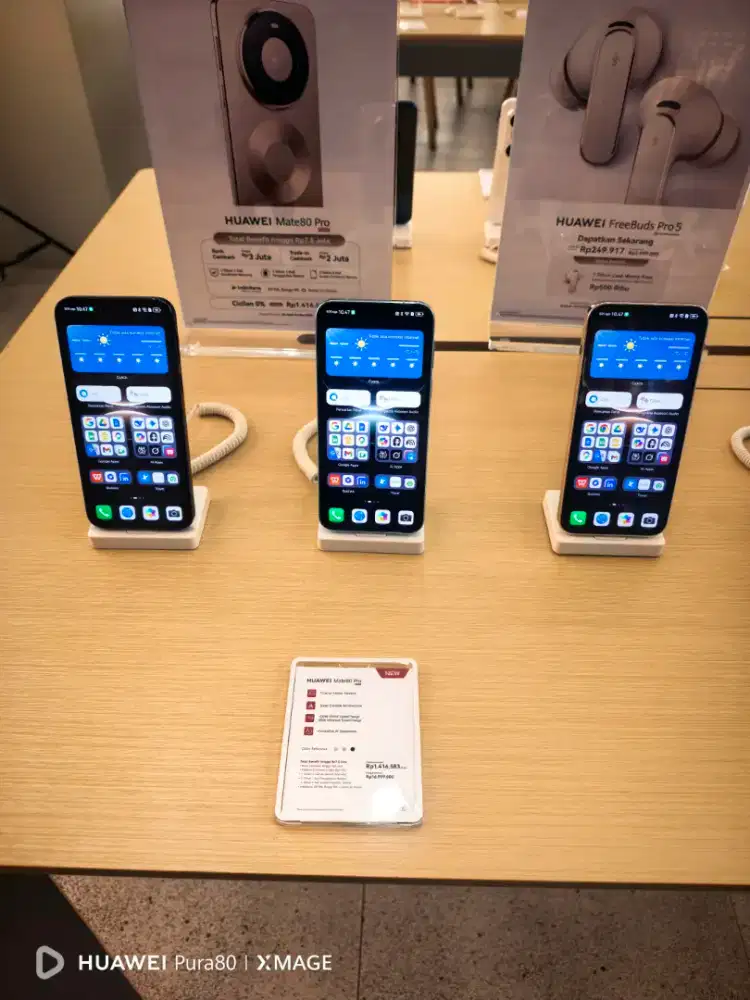 (BARU) HUAWEI MATE 80 PRO 16/512 GARANSI RESMI