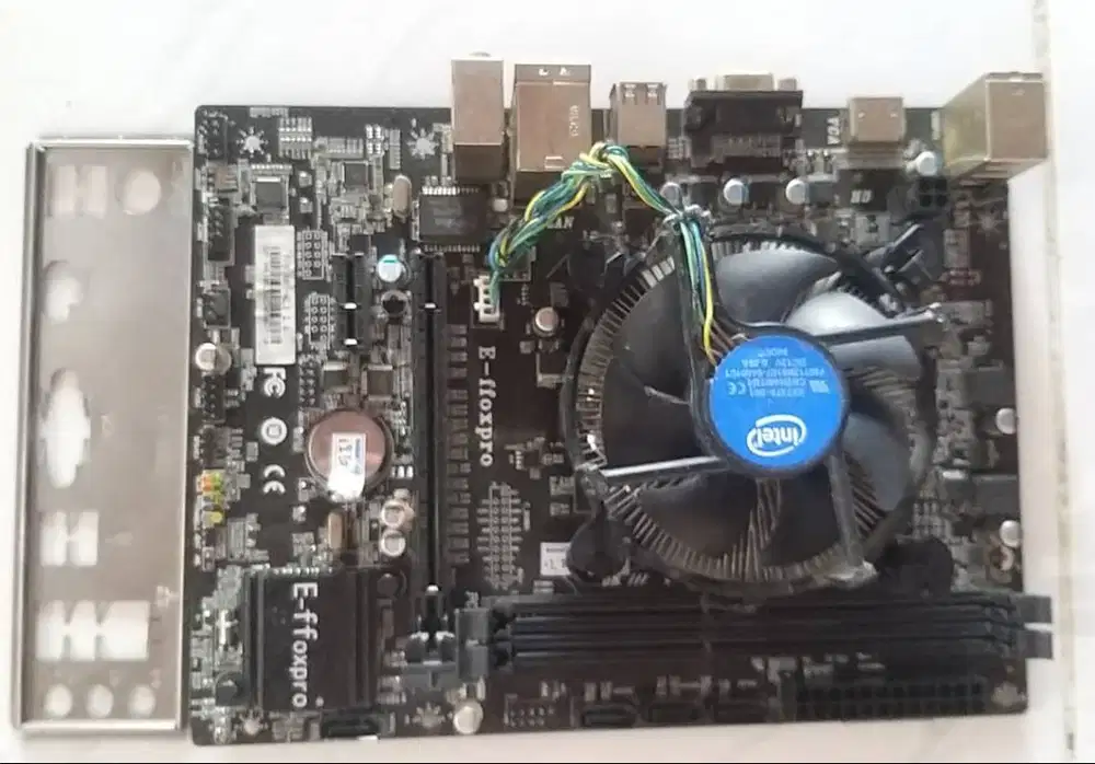 Mobo H61 DDR3 + Core i3-2100 gen2 + Hsf Kediri