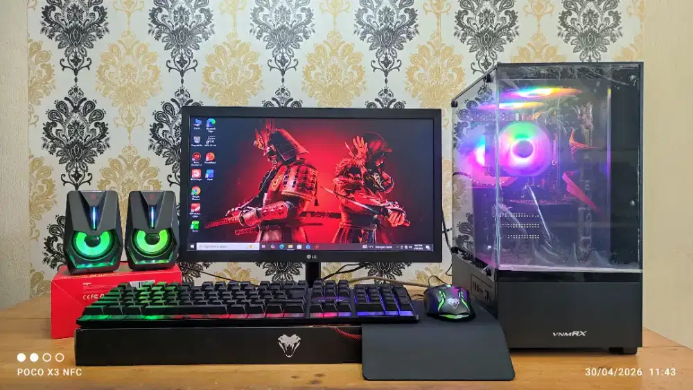 FULLSET CORE I5-4460 RAM 8GB (128+500GB) VGA GT730 4GB NEW, LED 20 INC