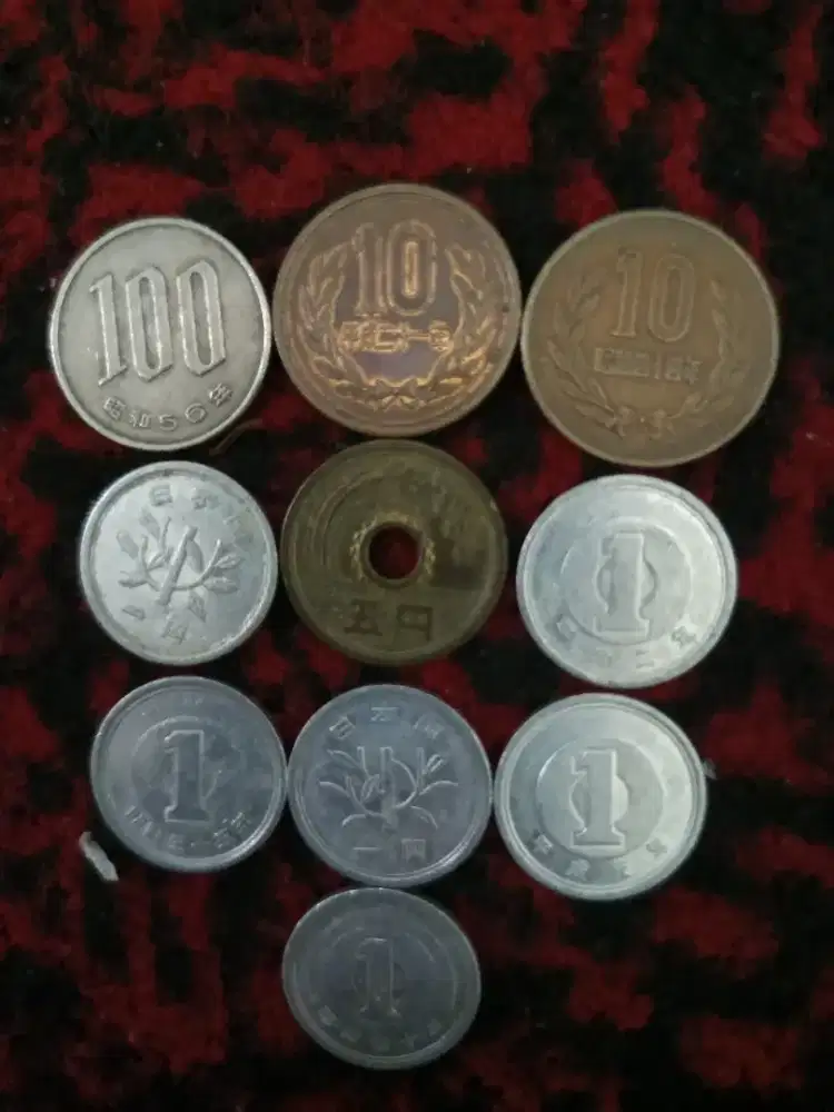 Dijual murah uang koin berbagai negara