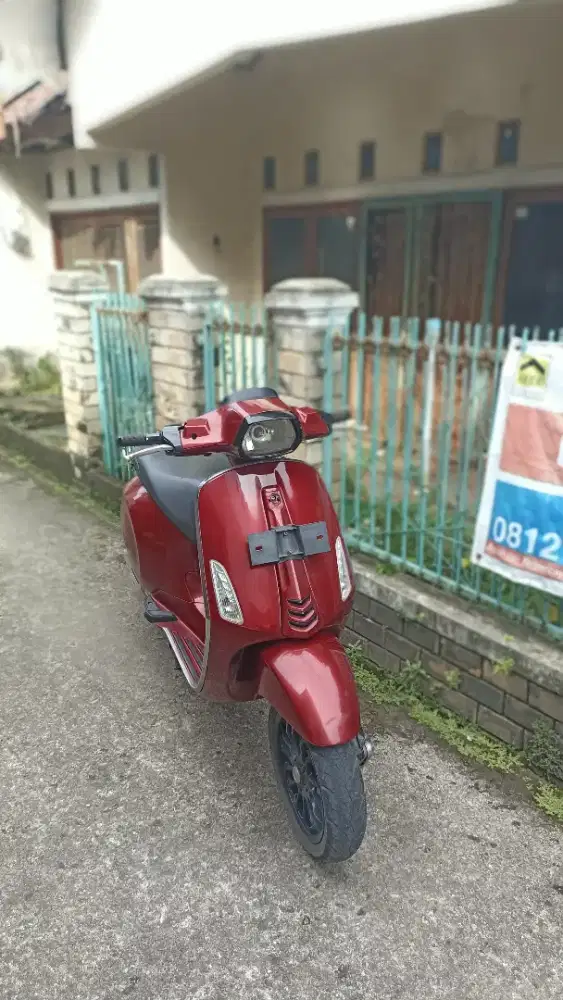 Vespa matic Sprint 3v registrasi 2017