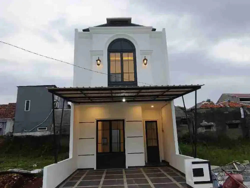 Rumah 2 Lantai, Dinding Bata Merah