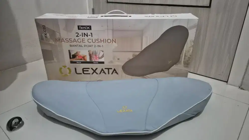 Bantal Pijat Pinggang dan Leher Azko Lexata 2 in 1