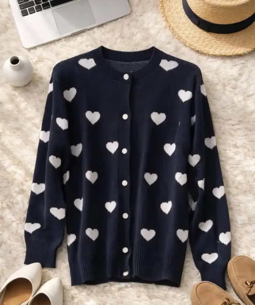 Midnight love cardigan