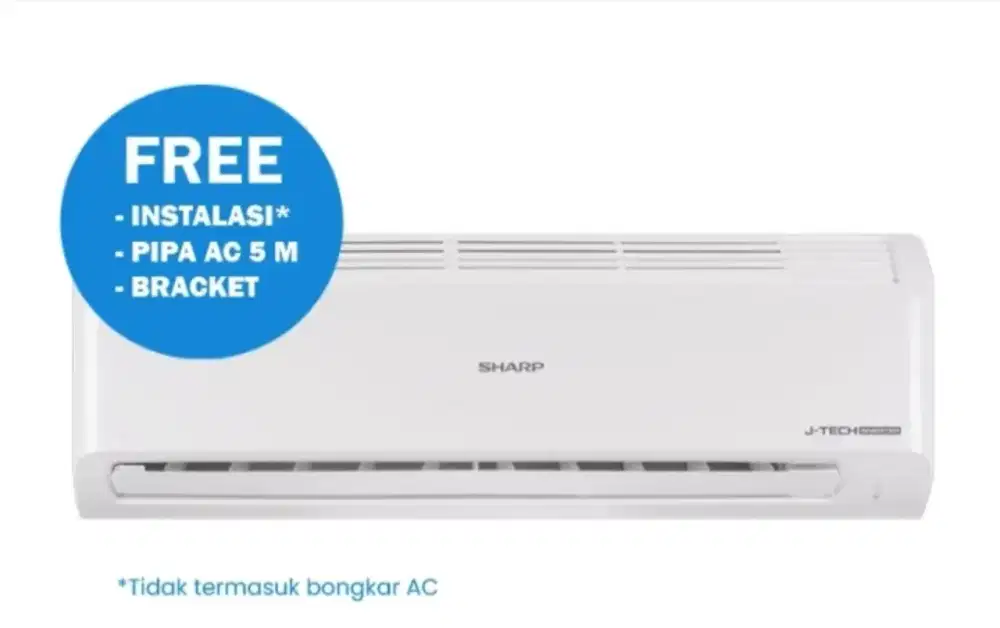 SHARP AC SPLIT 1 PK INVERTER WHITE
AH-X10BEY/WH