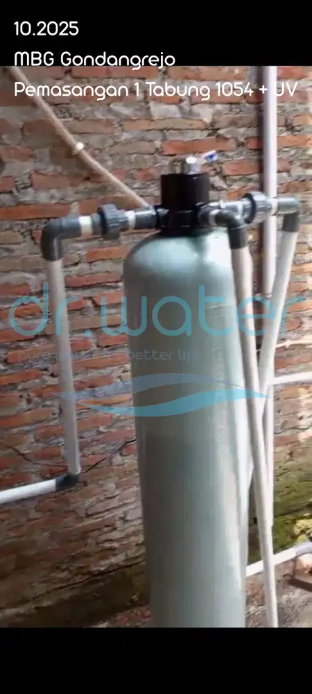 Jual Paket Filter Air MBG + Pemasangan Lengkap - DR.WATER Solo