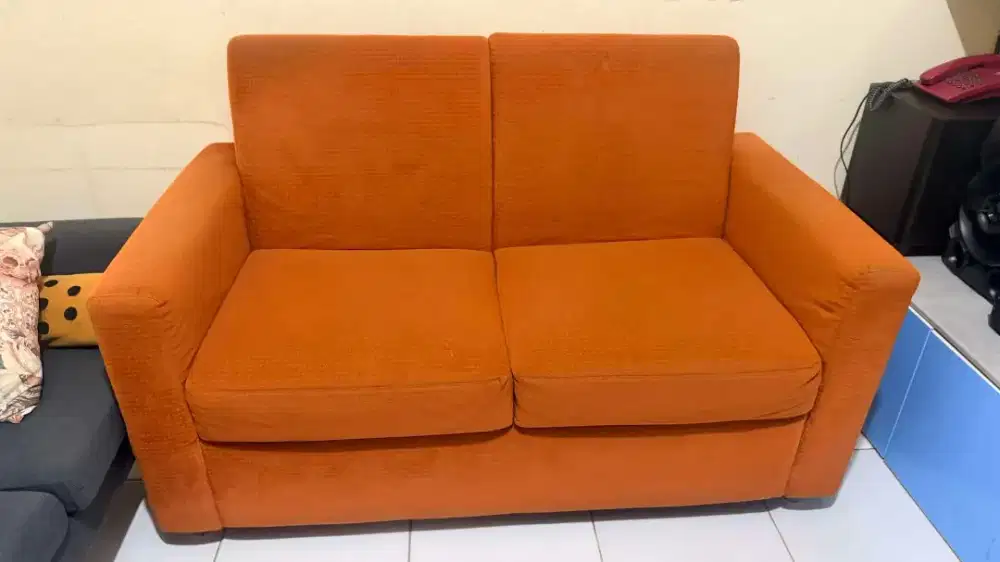 Sofa 2 seater nego tipis aja