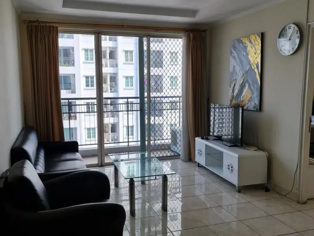 Disewakan apartment tower Evian Garden 3 bedroom lantain 25 full furnished frenchwalk mall of indonesia