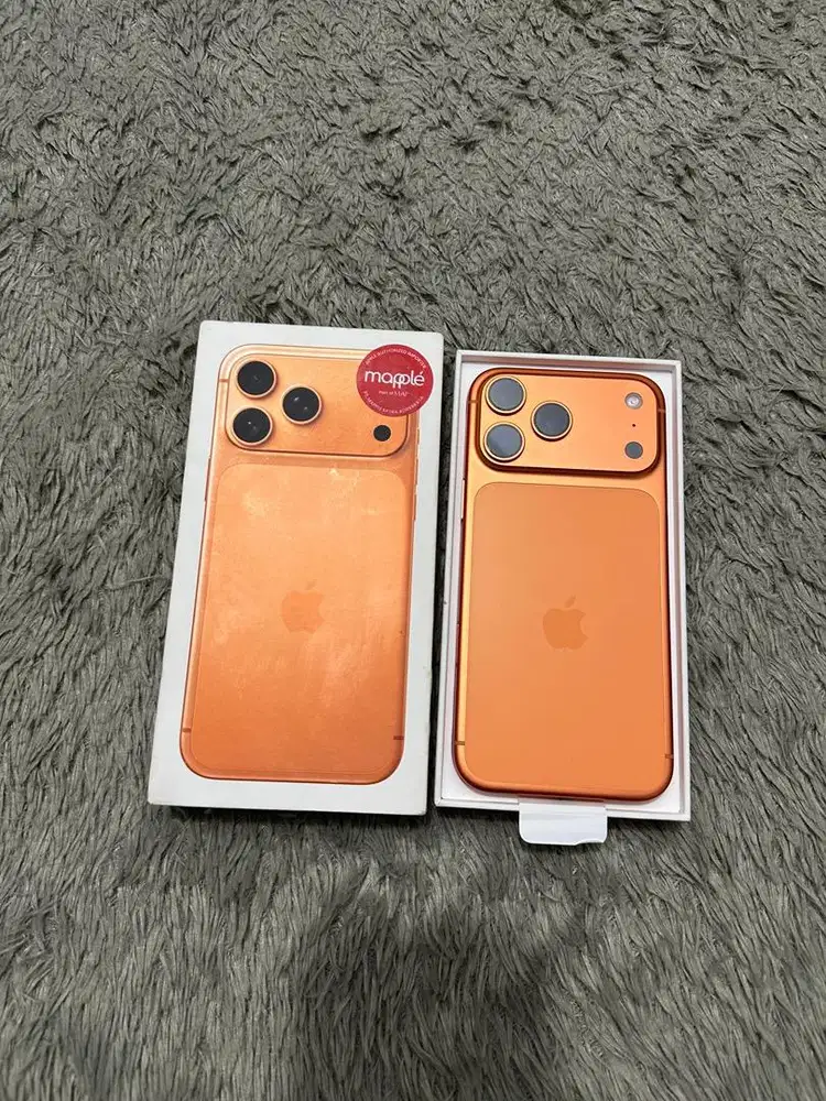 Iphone 17 Promax 256gb iBox Orange Garansi On Januari 2027