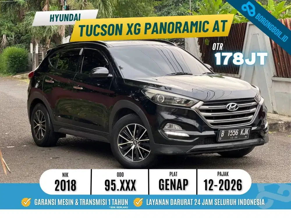 Hyundai Tucson XG Panoramic AT 2018 Hitam