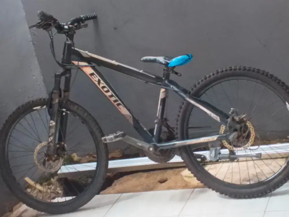 Sepeda gunung merk Exotic.