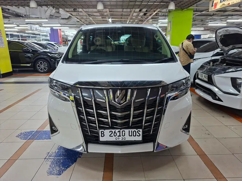 Alphard 2.5 G atpm tss 2020 putih