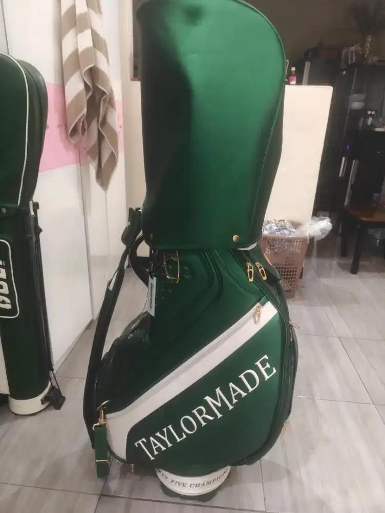 Tas Golf TaylorMade Season Opener Staff Bag Premium Hijau