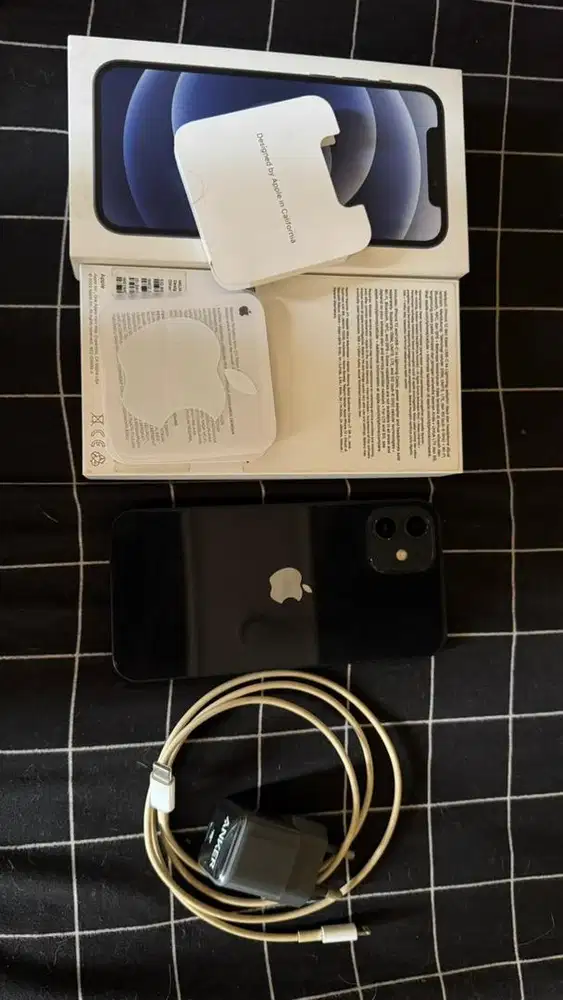 iPhone 12 basic 128 Digimap Hitam