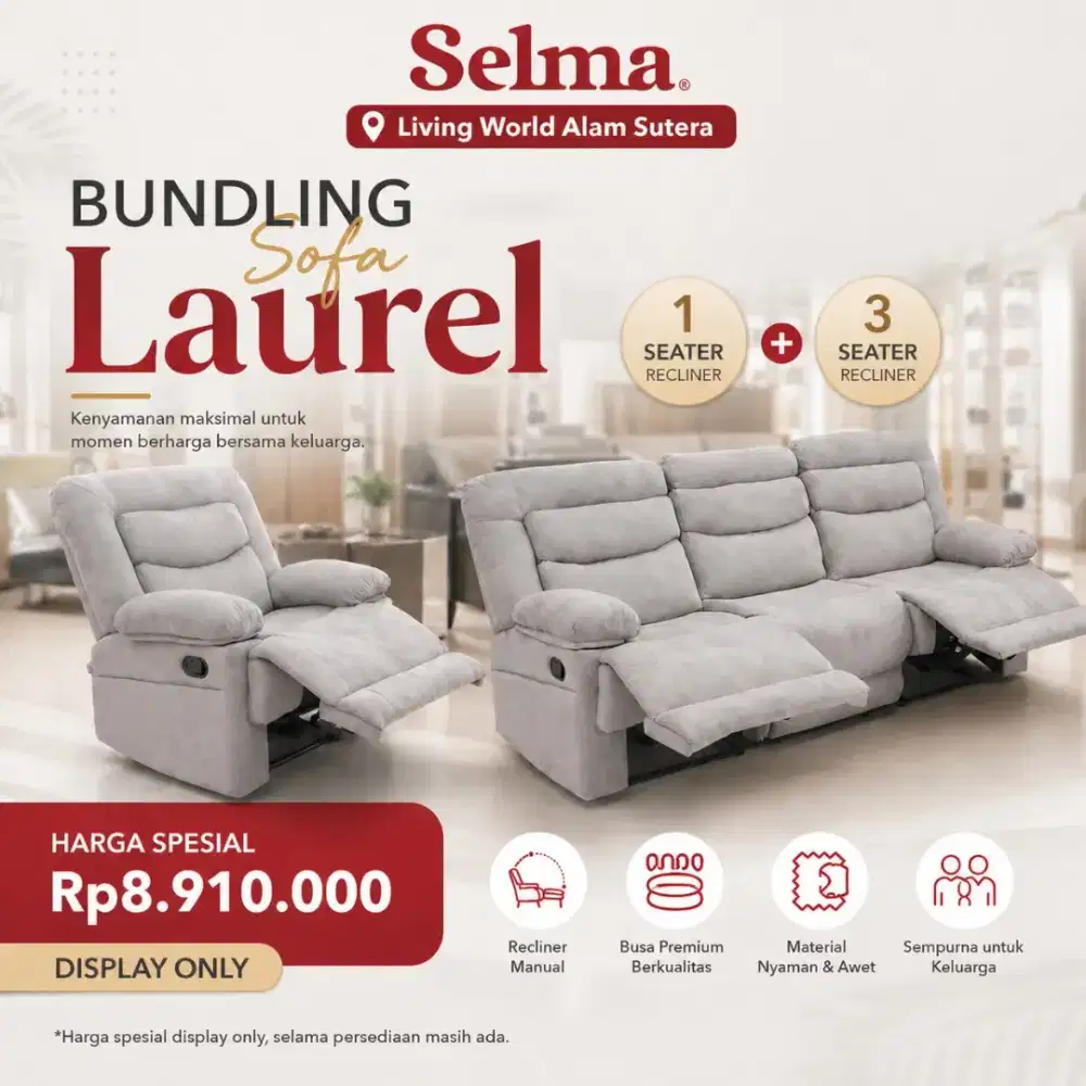 Promo sofa set Recliner