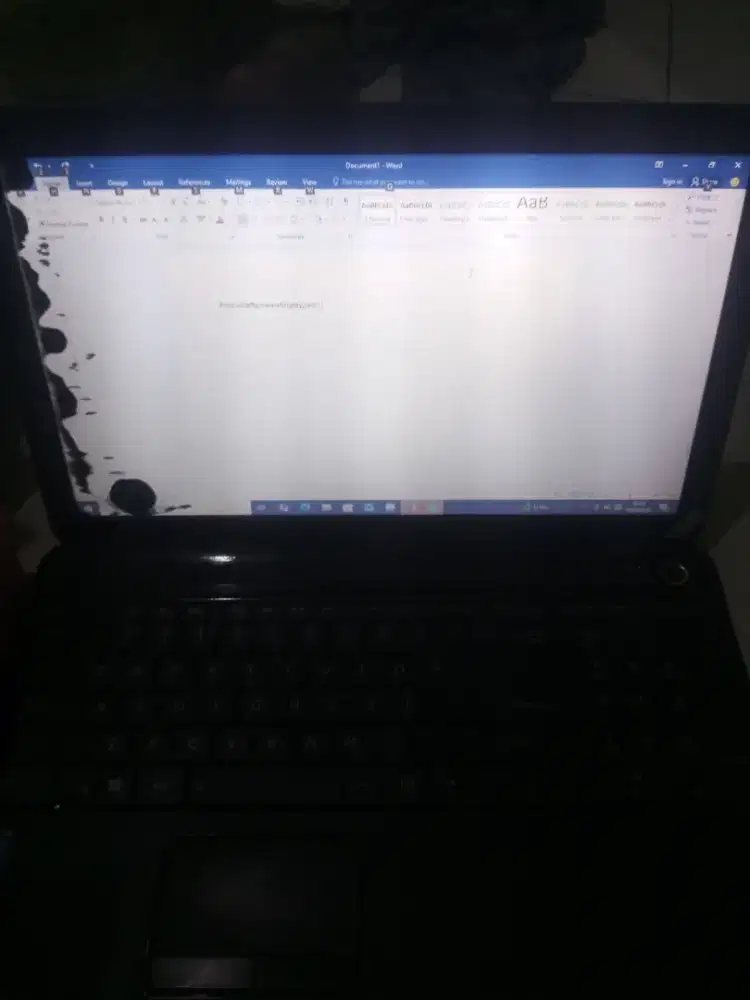 Dijual laaptop toshiba