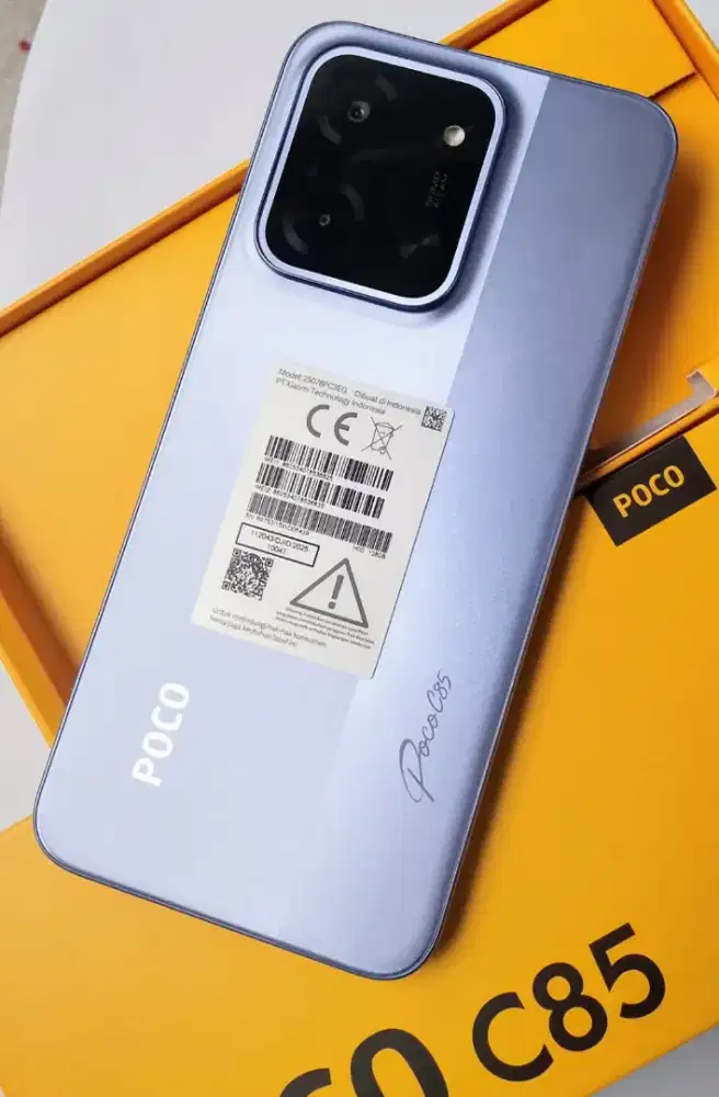 Poco C85 Ram 6+6/128 Like New Pemakaian baru sebulan