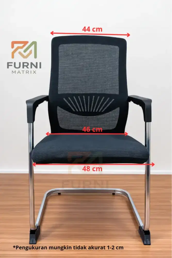 Kursi tunggu / kursi tamu minimalis / kursi kantor