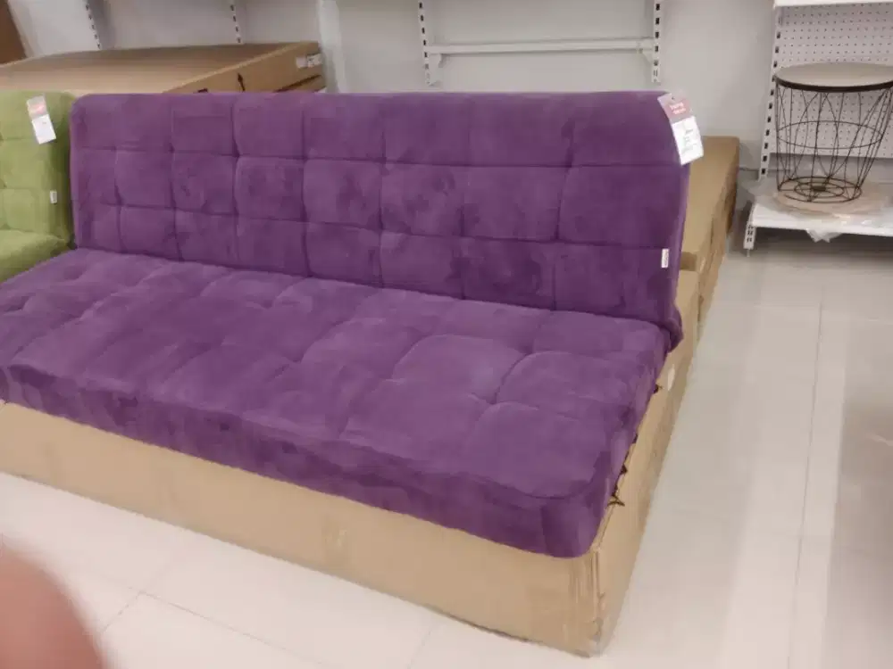 Sofa Bed GWINSTON RELAX  SOFA PURPLE