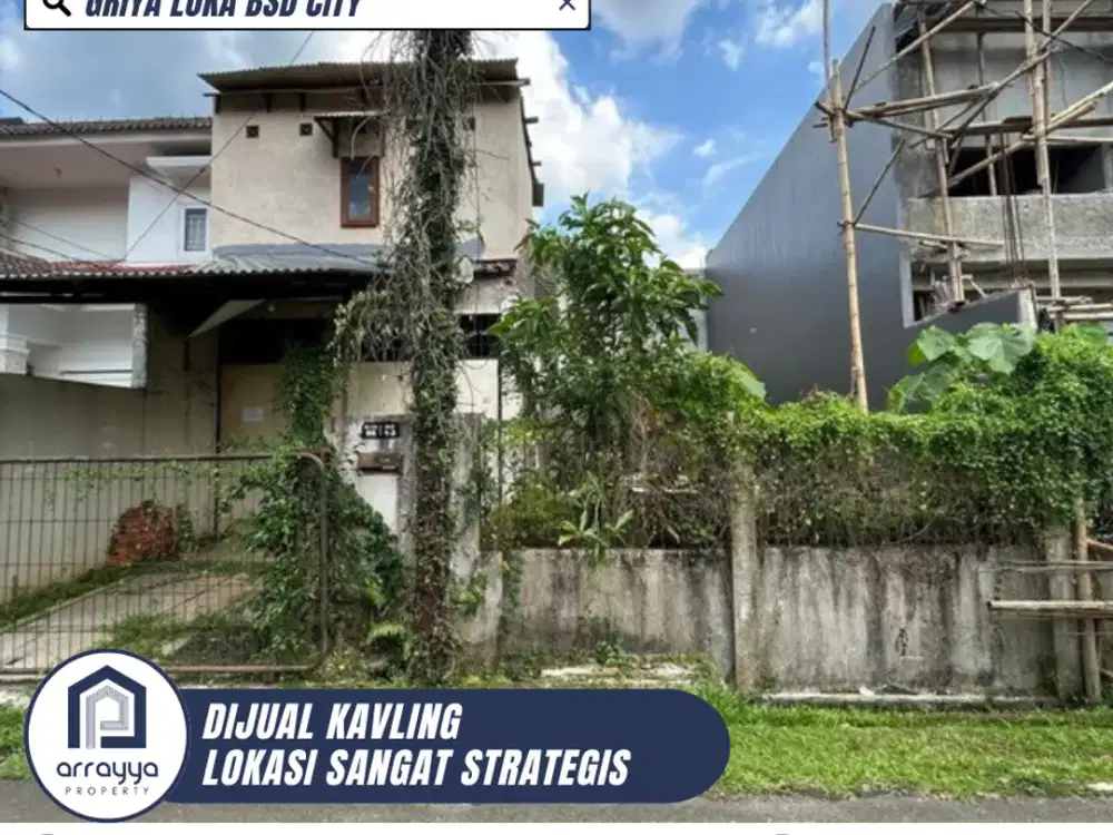 DIJUAL KAVLING LOKASI STRATEGIS DI GRIYA LOKA BSD CITY (MRB77GLB)